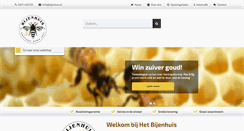 Desktop Screenshot of bijenhuis.nl