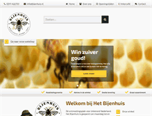 Tablet Screenshot of bijenhuis.nl